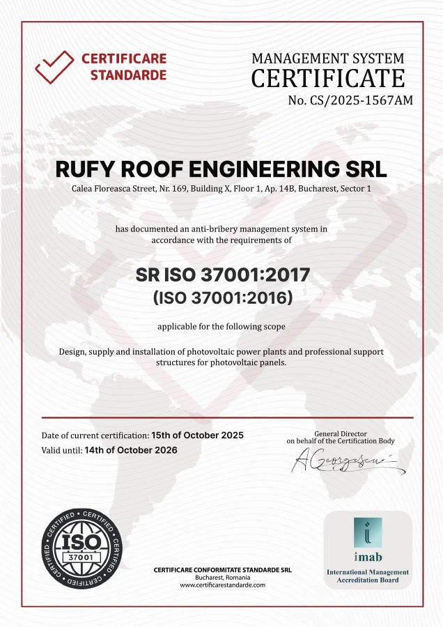 ISO 37001 RRE-RO