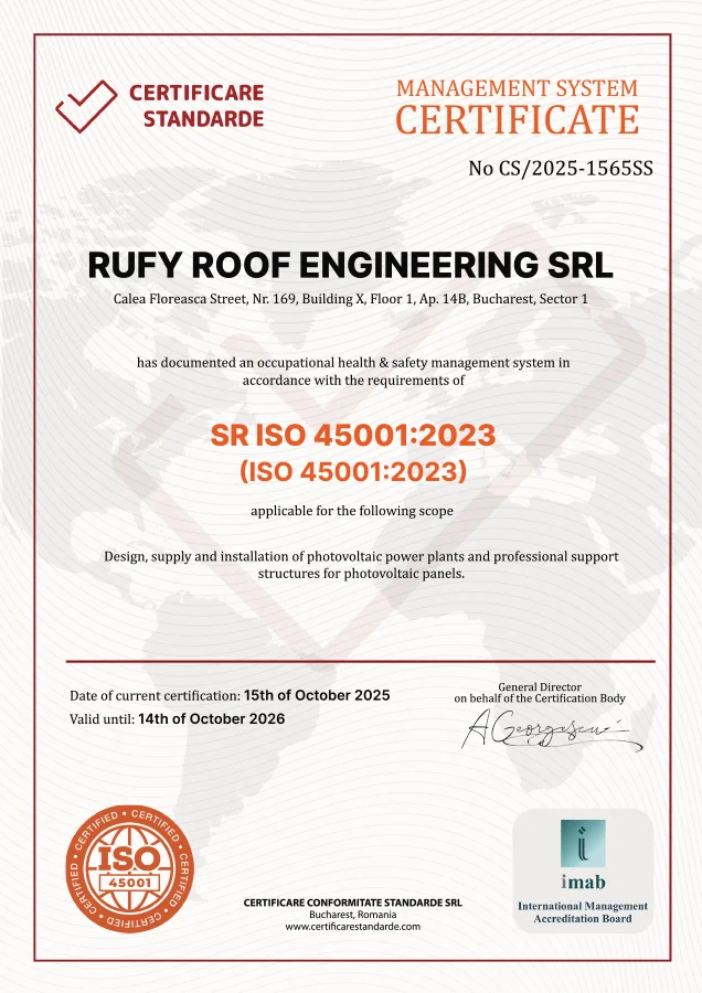 ISO 45001 RRE-RO
