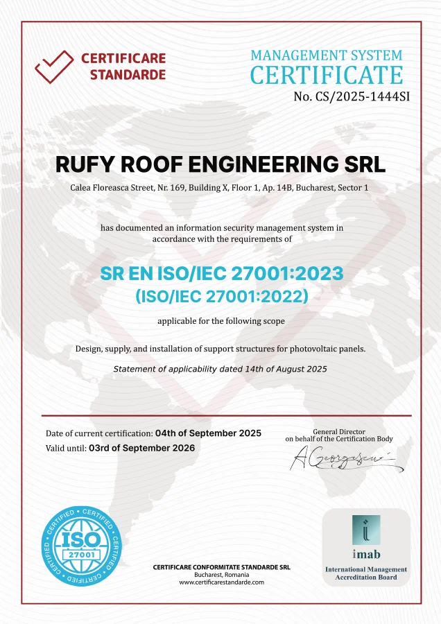 ISO 27001 RRE-RO